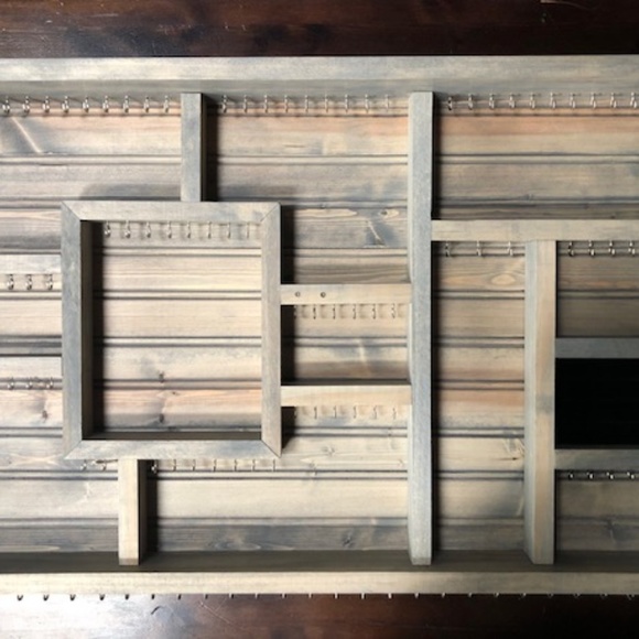 Jewelry Organizer BRAND NEW, WOOD, HAND MADE!! - Picture 8 of 8